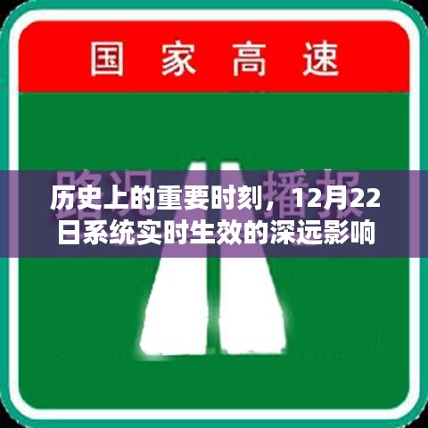 12月22日系统实时生效，历史深远影响的时刻