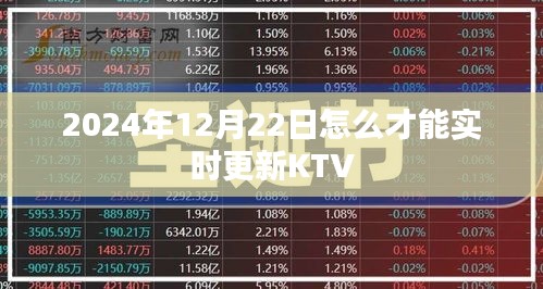 实时更新KTV指南，如何掌握最新KTV动态至2024年冬至日