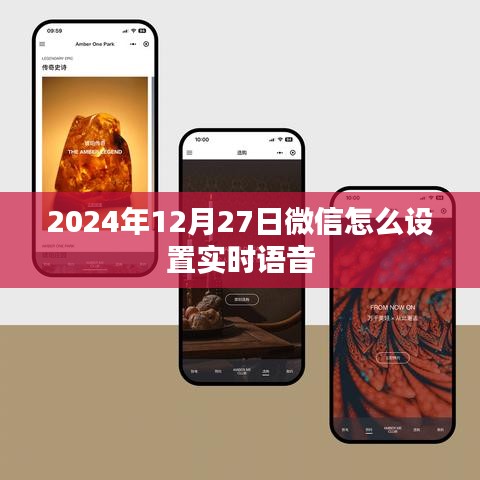 微信实时语音设置教程，2024年最新指南