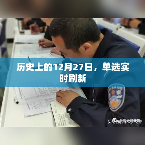 历史上的大事件，12月27日实时刷新单选题