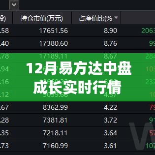 易方达中盘成长实时行情分析