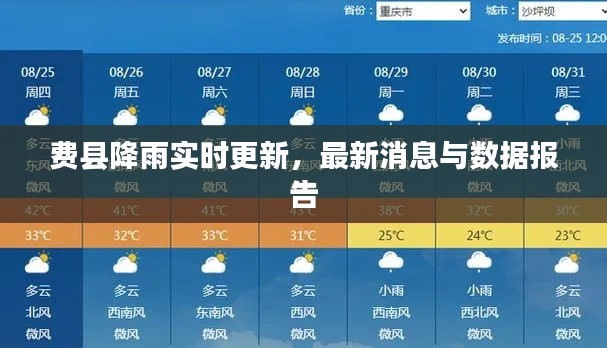 费县降雨实时更新，最新消息与数据报告