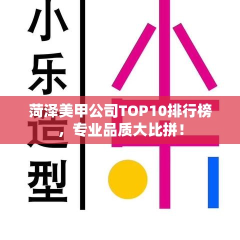 菏泽美甲公司TOP10排行榜，专业品质大比拼！