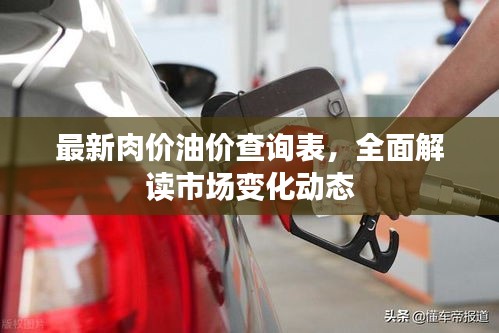 最新肉价油价查询表，全面解读市场变化动态
