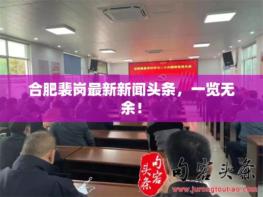 合肥裴岗最新新闻头条，一览无余！