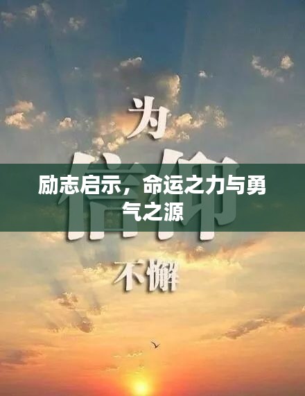 励志启示，命运之力与勇气之源