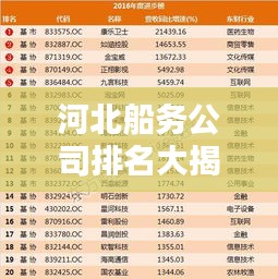 河北船务公司排名大揭秘！最新榜单揭晓