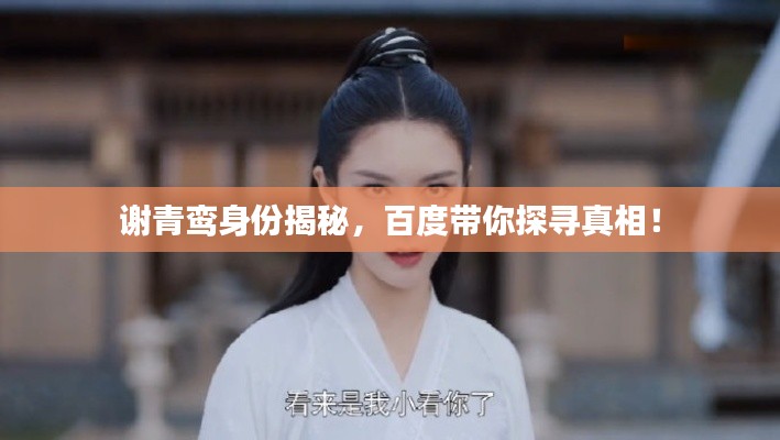 谢青鸾身份揭秘，百度带你探寻真相！