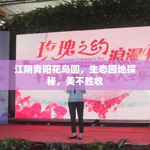 江阴青阳花鸟圆，生态园地探秘，美不胜收
