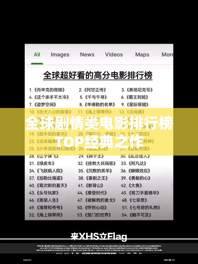 全球剧情类电影排行榜TOP经典之作
