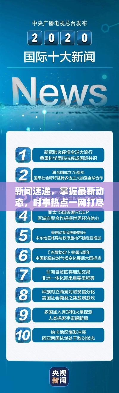 新闻速递，掌握最新动态，时事热点一网打尽
