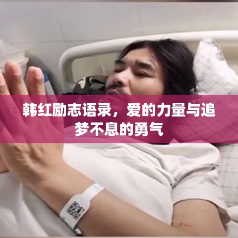 韩红励志语录，爱的力量与追梦不息的勇气
