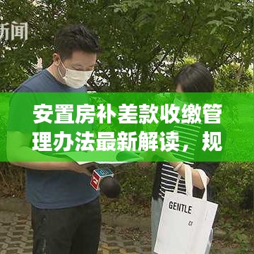 安置房补差款收缴管理办法最新解读，规范操作，保障权益