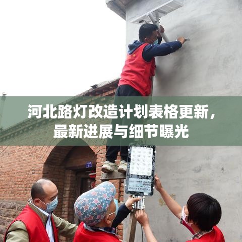 河北路灯改造计划表格更新，最新进展与细节曝光