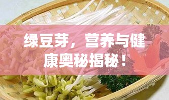 绿豆芽，营养与健康奥秘揭秘！