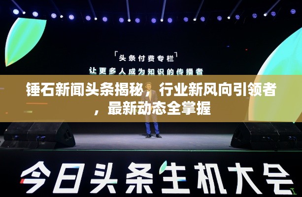 锤石新闻头条揭秘，行业新风向引领者，最新动态全掌握