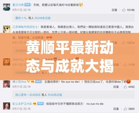 黄顺平最新动态与成就大揭秘，新闻头条独家报道！