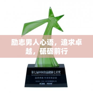 励志男人心语，追求卓越，砥砺前行
