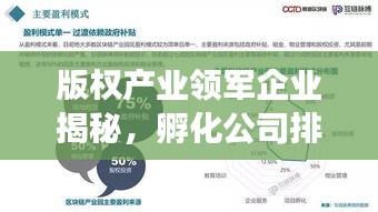 版权产业领军企业揭秘，孵化公司排名榜单重磅出炉！