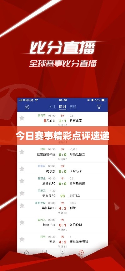 今日赛事精彩点评速递
