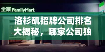 洛杉矶招牌公司排名大揭秘，哪家公司独占鳌头？